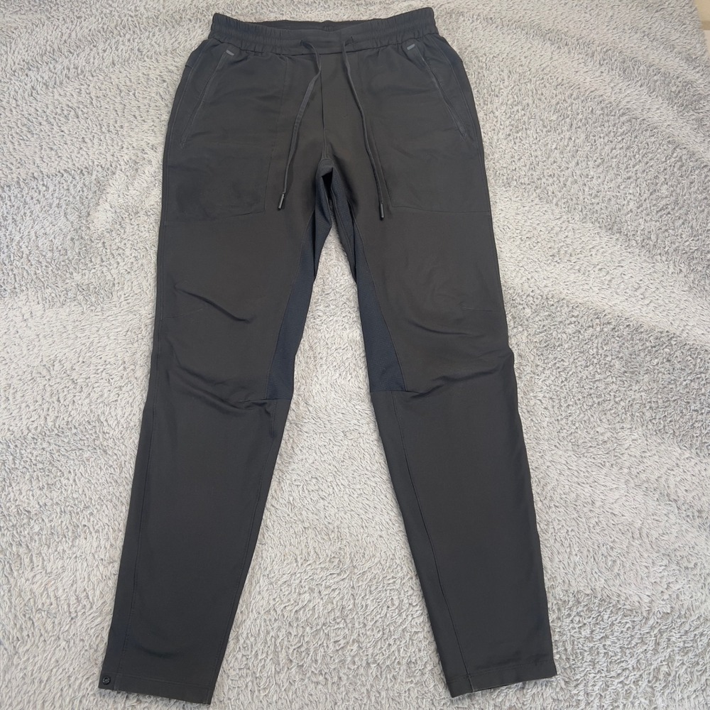 Lululemon License to Train Pant Mens S Black‎ Tapered Athletic Training Joggers